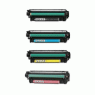 4 Farben Pakete komp zu HP CE250X/251/252/253