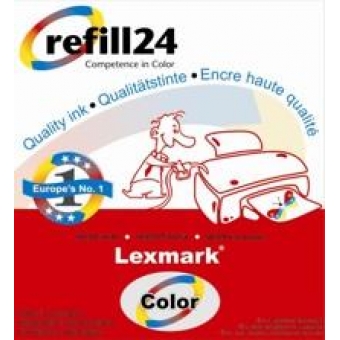 Druckertinte für Lexmark 15A / 24A / 29A / 37A